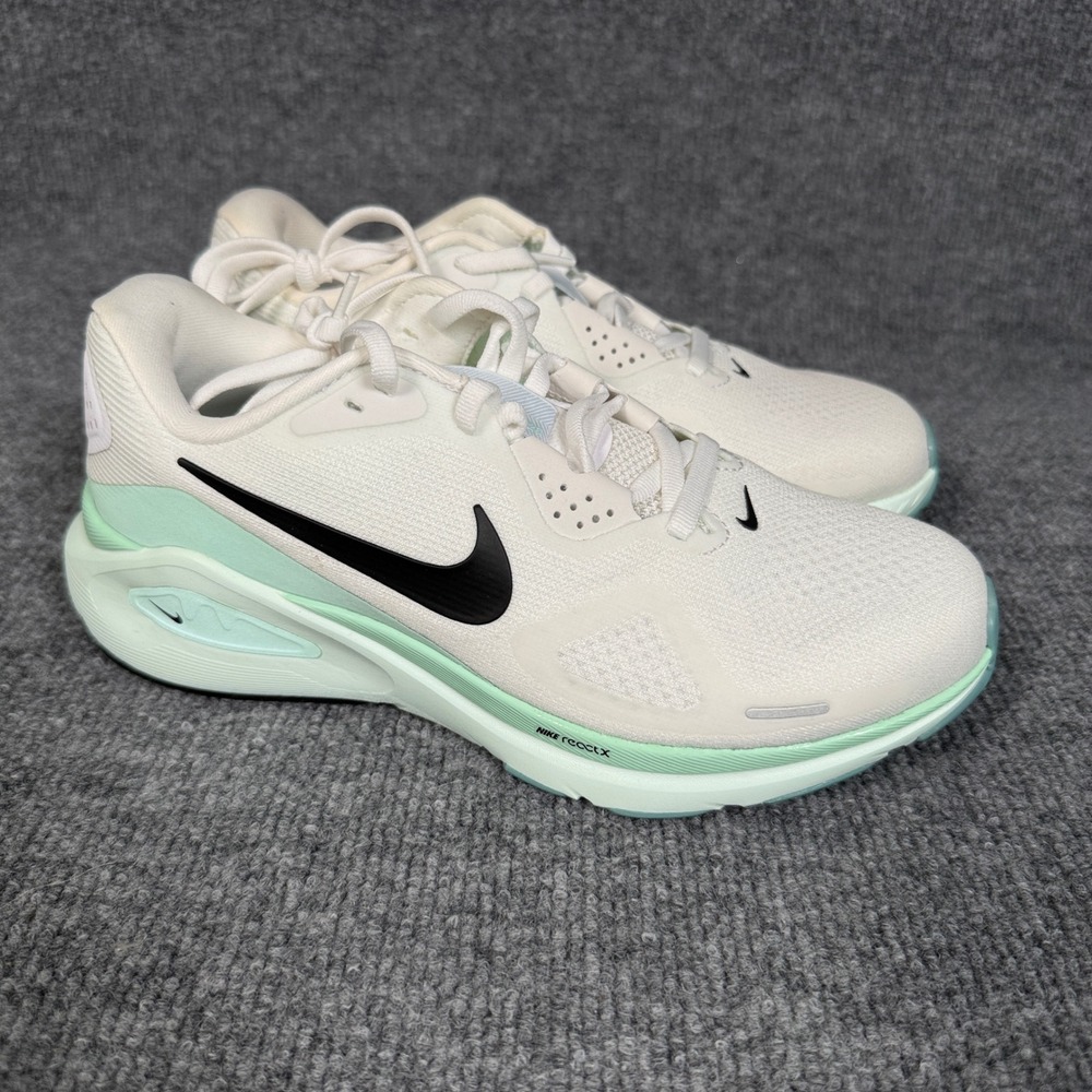 Nike Womens Size 6 Shoes Structure 26 Running Foam Support White Mint 6 X-Wide